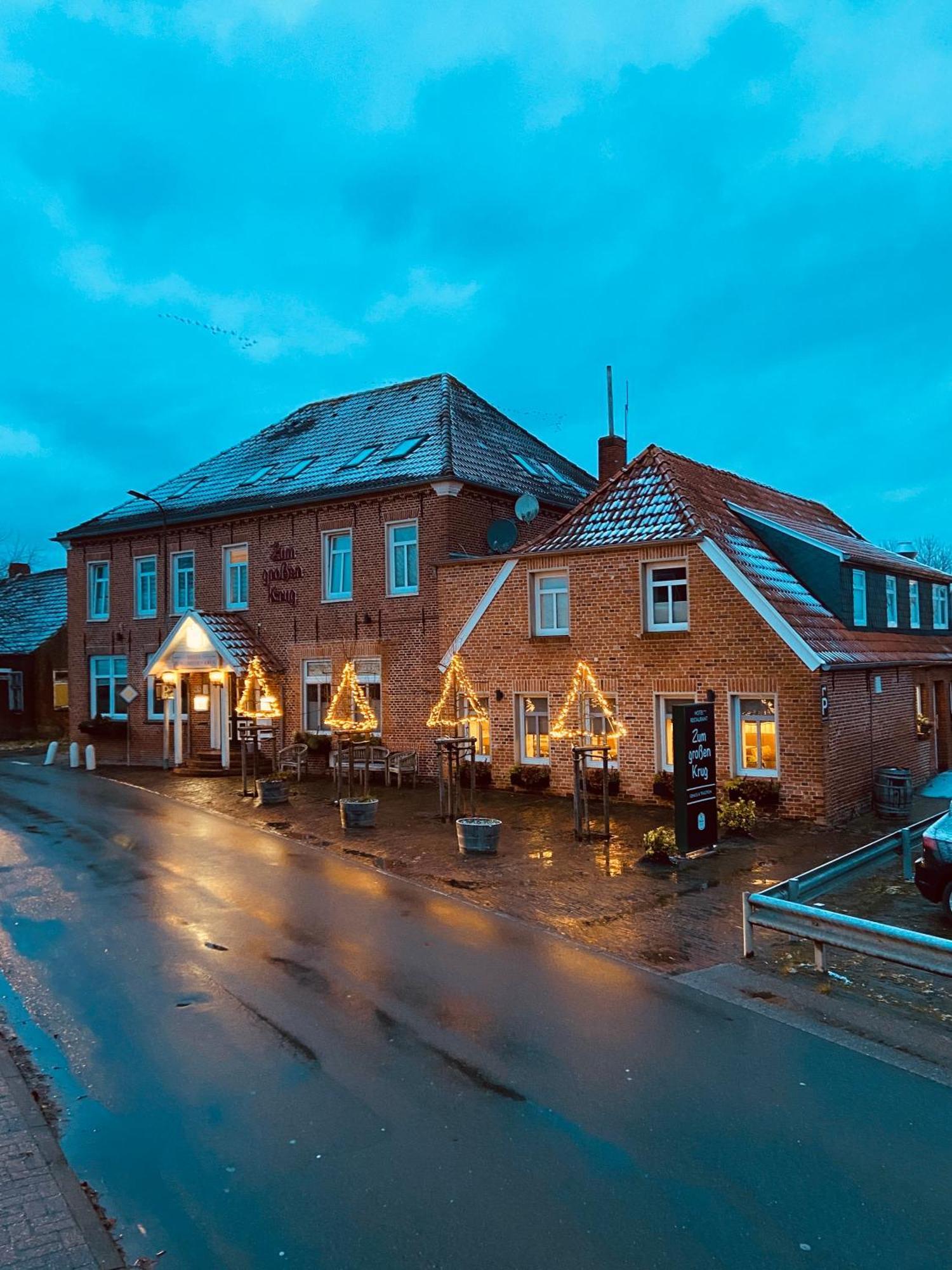 Hotel Zum Grossen Krug Wirdum エクステリア 写真