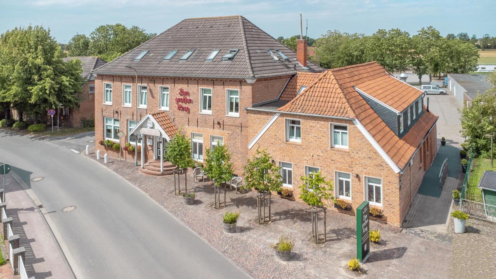 Hotel Zum Grossen Krug Wirdum エクステリア 写真